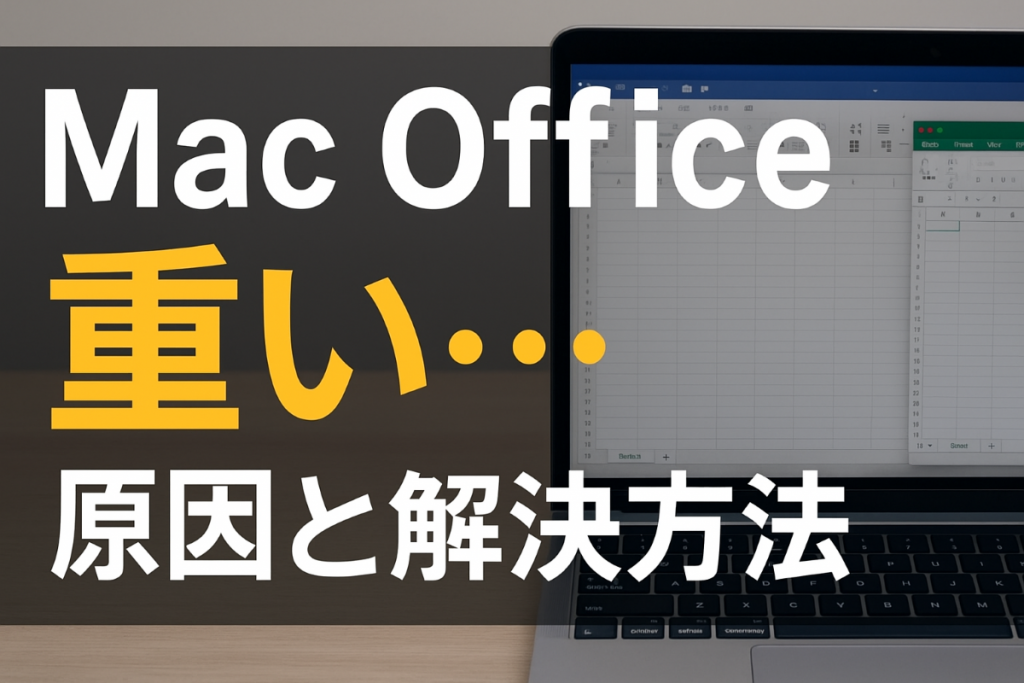 Mac で Office が重い｜Word・Excel・PowerPointの動作を快適にするには？